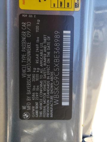 Photo 10 from auction – 2011 BMW M3 with VIN WBSKG9C5XBE368989