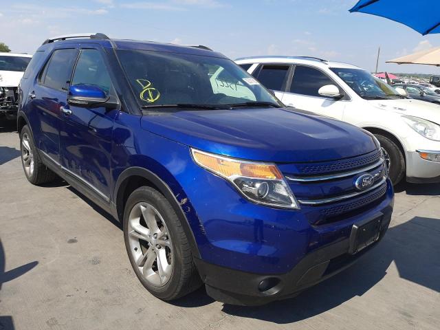 FORD EXPLORER L 2013 with VIN 1FM5K7F93DGB70747 - Photo from auction