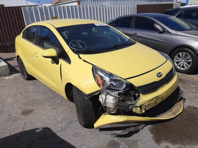KIA RIO LX 2016 with VIN KNADM4A39G6597434 - Photo from auction