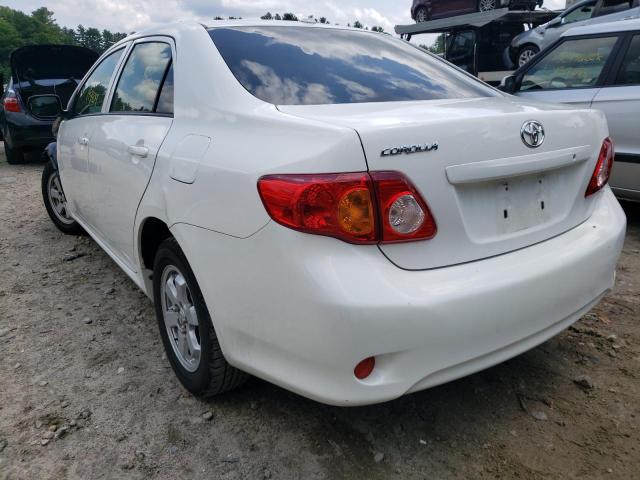 Photo 3 from auction – 2009 TOYOTA COROLLA BA with VIN JTDBL40E89J002105
