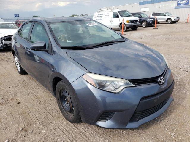 TOYOTA COROLLA L 2014 with VIN 5YFBURHE7EP083876 - Photo from auction