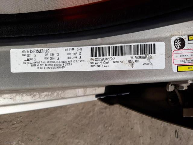 Photo 10 from auction – 2008 CHRYSLER SEBRING TO with VIN 1C3LC56K38N219242
