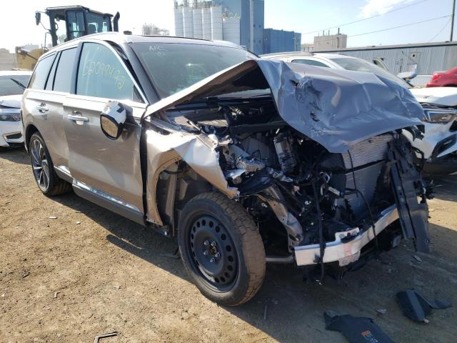 LINCOLN AVIATOR RE 2021 with VIN 5LM5J7XC4MGL03591 - Photo from auction
