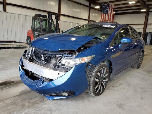 Photo 2 from auction – 2014 HONDA CIVIC EXL with VIN 19XFB2F93EE036530