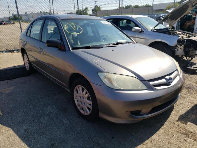 HONDA CIVIC LX 2005 with VIN 2HGES15575H573640 - Photo from auction