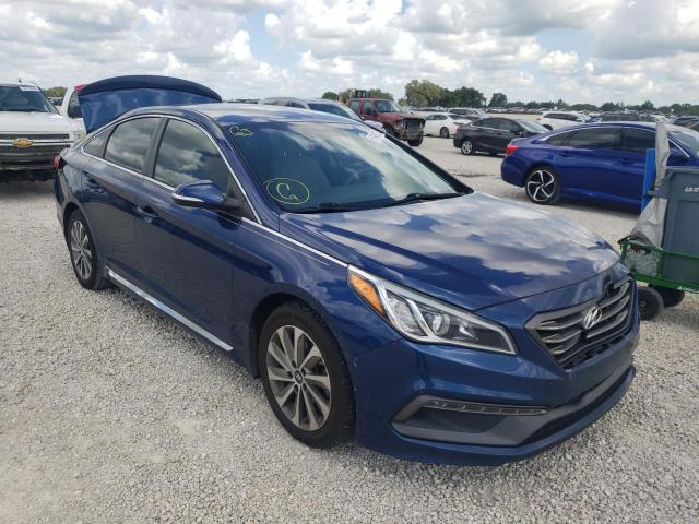 Photo 1 from auction – 2016 HYUNDAI SONATA SPO with VIN 5NPE34AF7GH348513