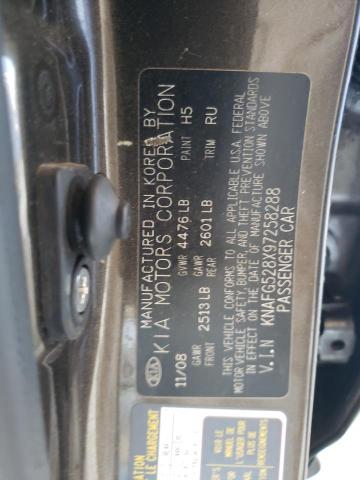 Photo 10 from auction – 2009 KIA RONDO BASE with VIN KNAFG528X97258288