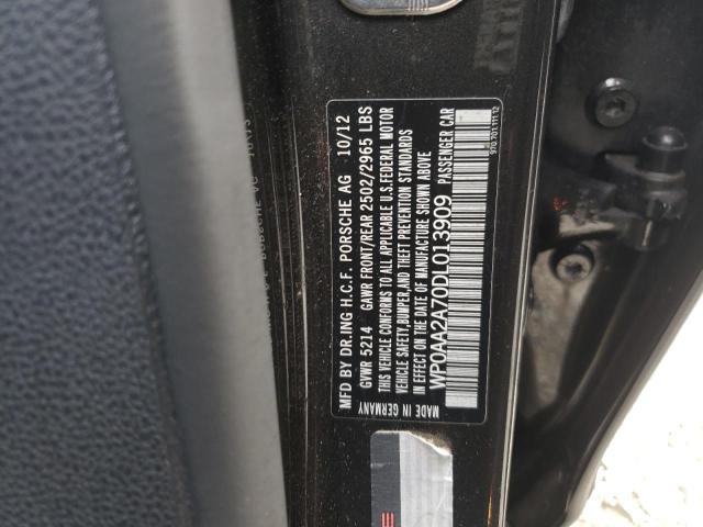 Photo 10 from auction – 2013 PORSCHE PANAMERA 2 with VIN WP0AA2A70DL013909