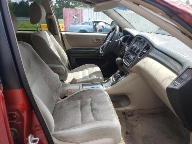 Photo 5 from auction – 2003 TOYOTA HIGHLANDER with VIN JTEGD21A630071810