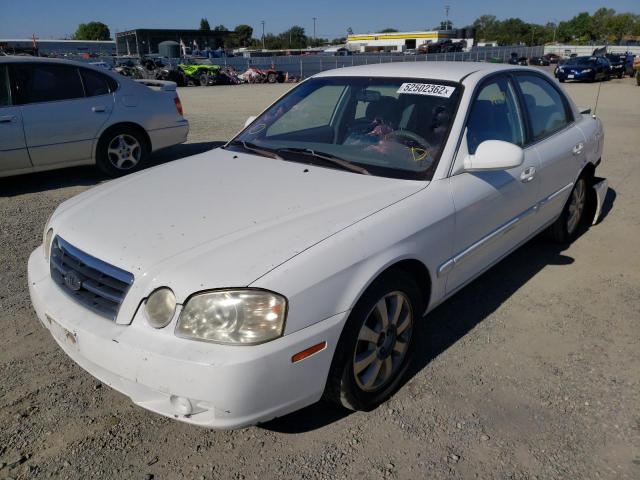 Photo 2 from auction – 2005 KIA OPTIMA LX with VIN KNAGD128355384830