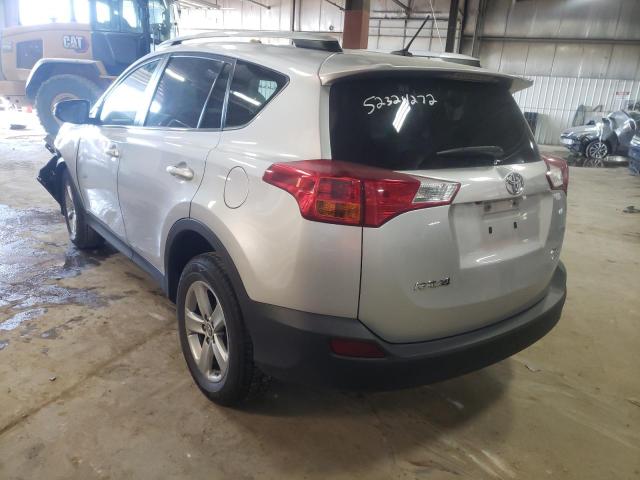 Photo 3 from auction – 2015 TOYOTA RAV4 XLE with VIN 2T3RFREV3FW233728