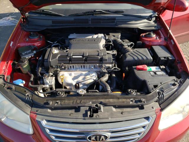 Photo 7 from auction – 2008 KIA SPECTRA EX with VIN KNAFE121685509318