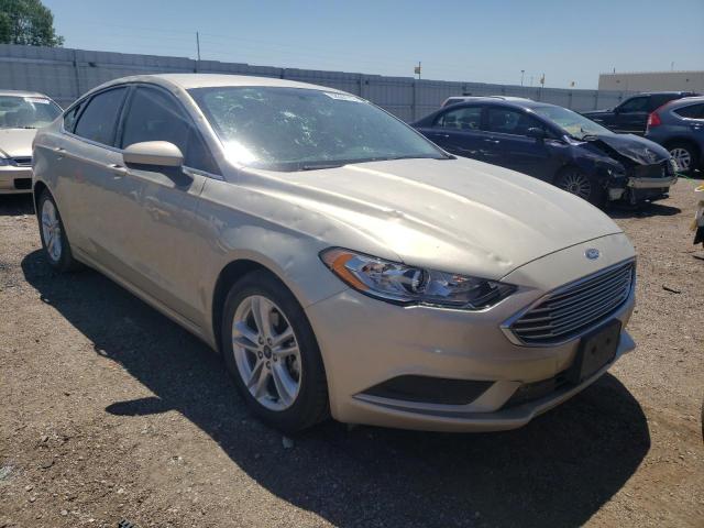FORD FUSION SE 2018 with VIN 3FA6P0HD4JR213800 - Photo from auction
