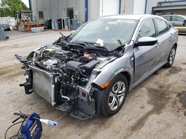 Photo 2 from auction – 2017 HONDA CIVIC LX with VIN 19XFC2F55HE031991