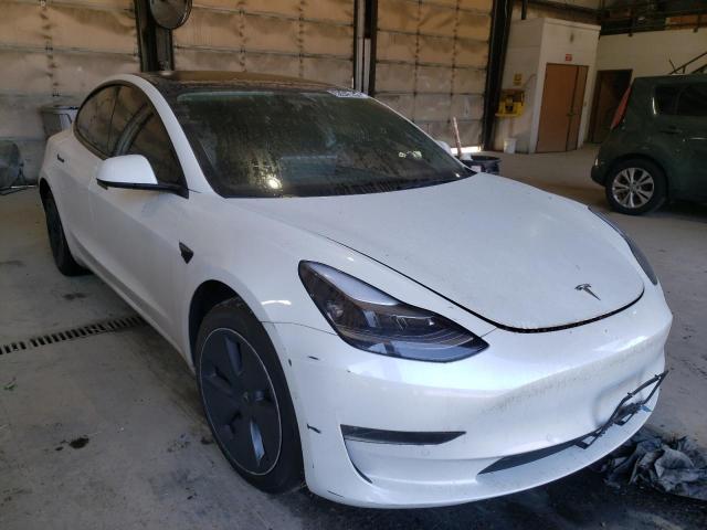 TESLA MODEL 3 2022 with VIN 5YJ3E1EB8NF106820 - Photo from auction