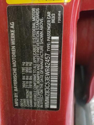 Photo 10 from auction – 2014 MINI COOPER COU with VIN WMWZB3C53EWR42457