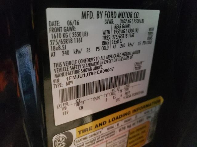 Photo 10 from auction – 2017 FORD EXPEDITION with VIN 1FMJU1JT8HEA08607