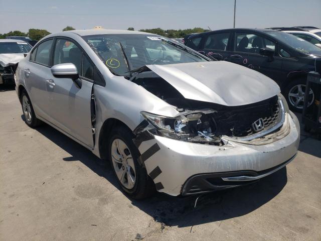 HONDA CIVIC LX 2014 with VIN 19XFB2F57EE006802 - Photo from auction