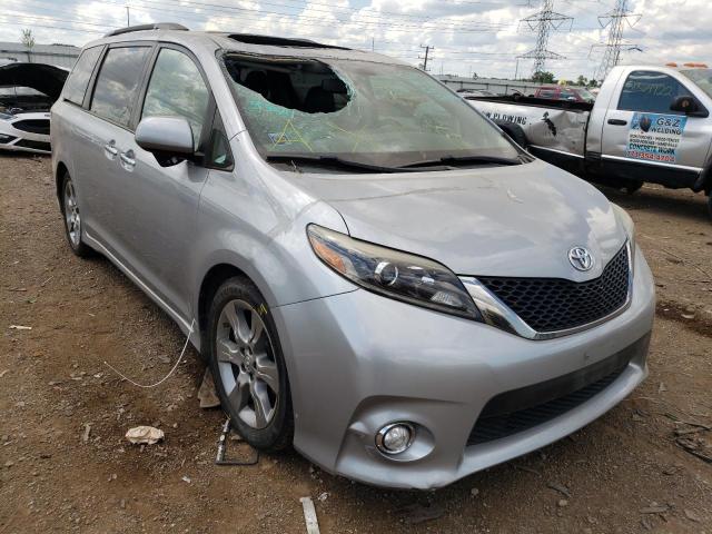 TOYOTA SIENNA SPO 2015 with VIN 5TDXK3DC6FS535838 - Photo from auction