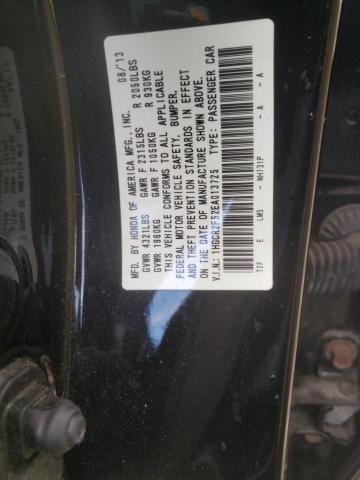 Photo 10 from auction – 2014 HONDA ACCORD SPO with VIN 1HGCR2F52EA013725