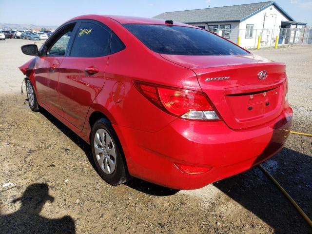 Photo 3 from auction – 2016 HYUNDAI ACCENT SE with VIN KMHCT4AE0GU136925