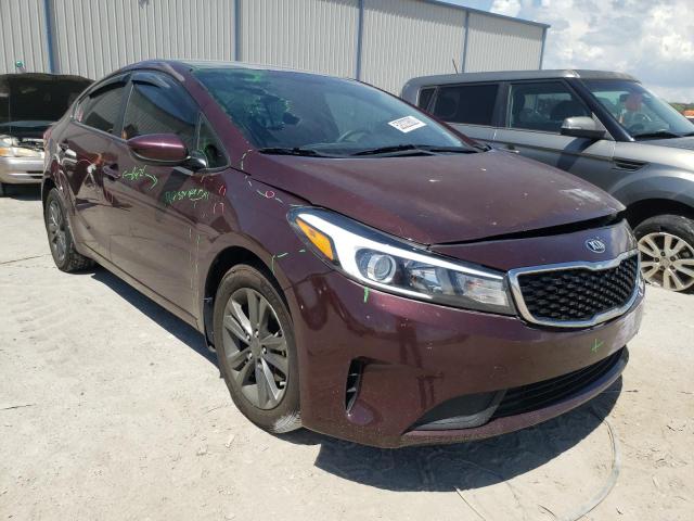 KIA FORTE LX 2018 with VIN 3KPFK4A72JE259797 - Photo from auction