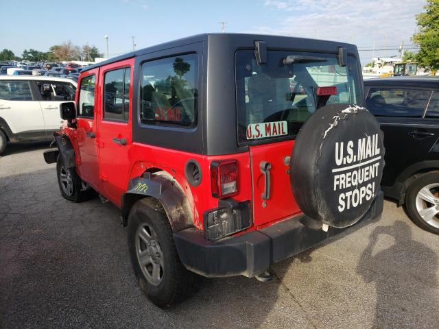 Photo 3 from auction – 2015 JEEP WRANGLER U with VIN 1C4BJWKG1FL630135