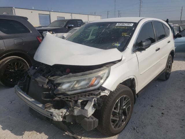 Photo 2 from auction – 2016 HONDA CR-V SE with VIN 5J6RM3H41GL006283