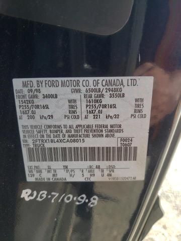 صورة رقم 10 من المزاد - 1999 FORD F150 مع VIN 2FTRX18L4XCA08015