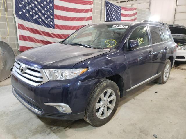 Photo 2 from auction – 2011 TOYOTA HIGHLANDER with VIN 5TDBK3EH3BS052368