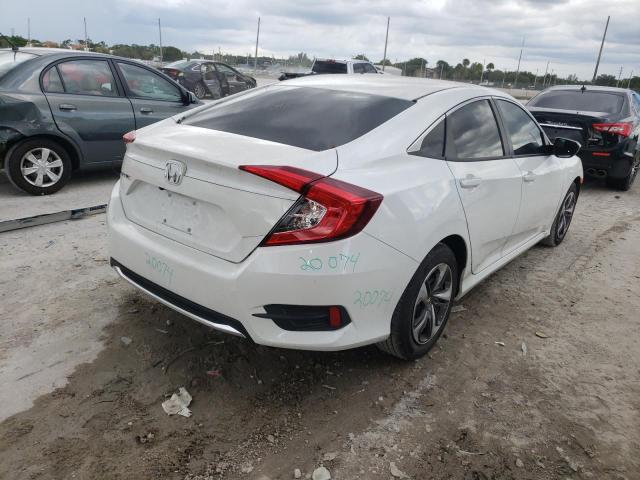 Photo 4 from auction – 2020 HONDA CIVIC LX with VIN 19XFC2F64LE027335