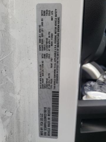Photo 10 from auction – 2021 RAM PROMASTER with VIN 3C6MRVJG0ME519618