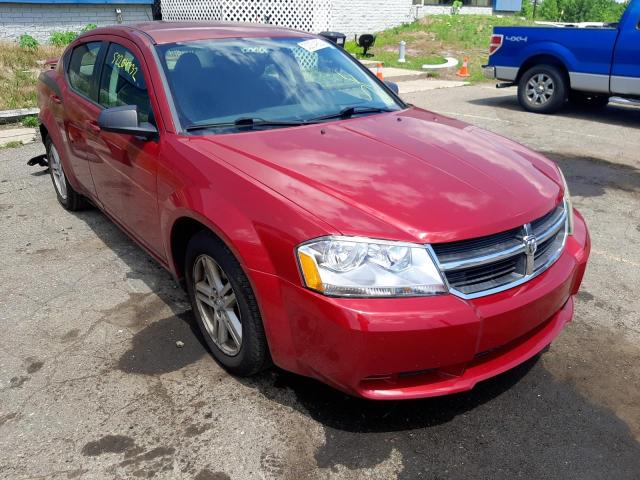 DODGE AVENGER SX 2008 with VIN 1B3LC56K08N671193 - Photo from auction