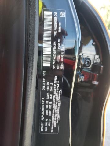 Photo 10 from auction – 2018 ALFA ROMEO GIULIA TI with VIN ZARFAECN9J7594355