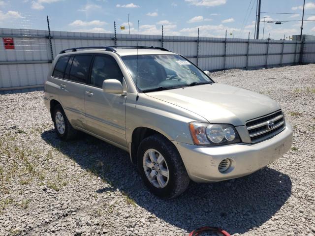 TOYOTA HIGHLANDER 2002 with VIN JTEGF21A520067823 - Photo from auction
