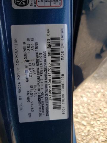 Photo 10 from auction – 2017 MAZDA 3 GRAND TO with VIN JM1BN1M30H1117023