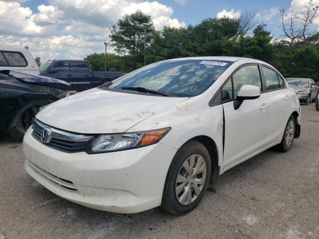 Photo 2 from auction – 2012 HONDA CIVIC LX with VIN 19XFB2F50CE312950