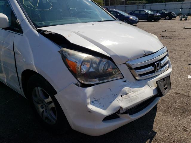 Photo 9 from auction – 2007 HONDA ODYSSEY EX with VIN 5FNRL386X7B401141