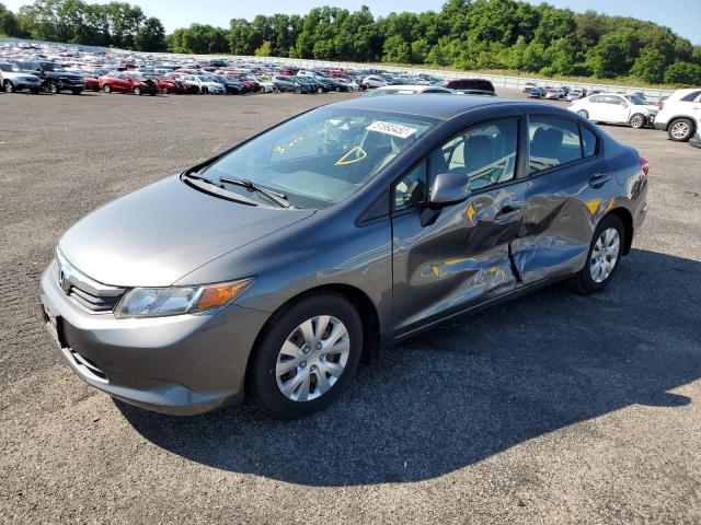Photo 2 from auction – 2012 HONDA CIVIC LX with VIN 19XFB2F58CE001167