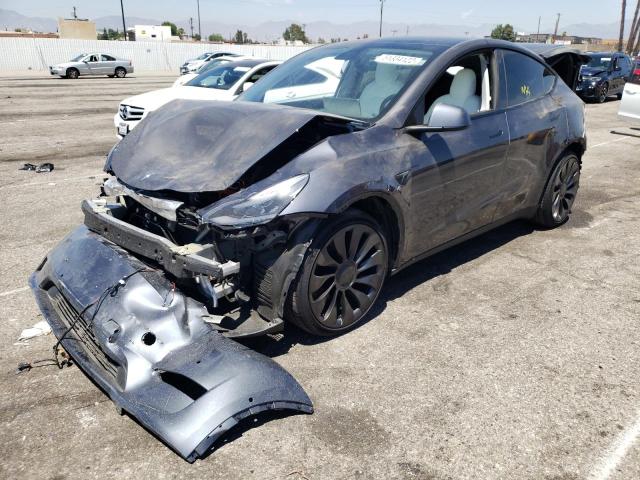 Photo 2 from auction – 2022 TESLA MODEL Y with VIN 7SAYGDEF9NF338432