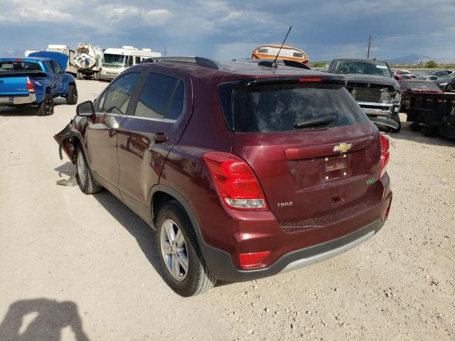 Photo 3 from auction – 2017 CHEVROLET TRAX 1LT with VIN 3GNCJLSB3HL273532