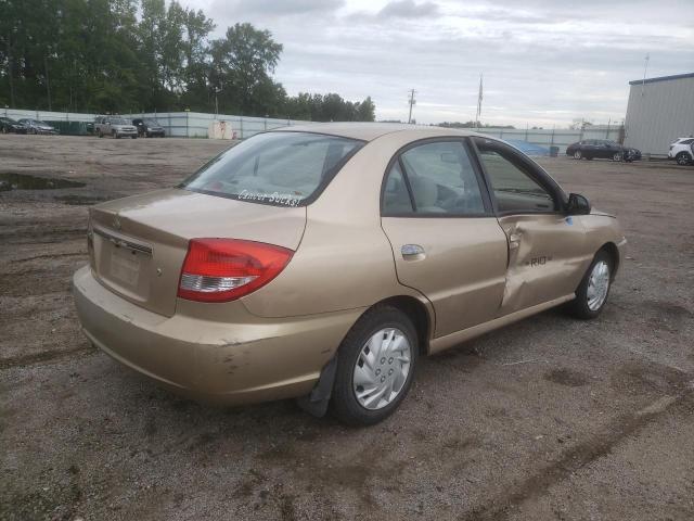 Photo 4 from auction – 2003 KIA RIO with VIN KNADC125836233694