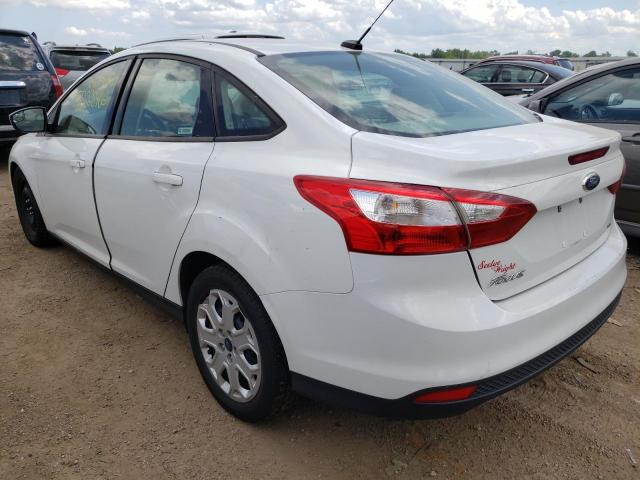 Photo 3 from auction – 2012 FORD FOCUS SE with VIN 1FAHP3F24CL195585