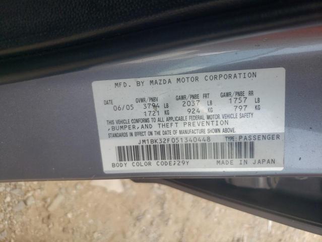 Photo 10 from auction – 2005 MAZDA 3 I with VIN JM1BK32F051340448