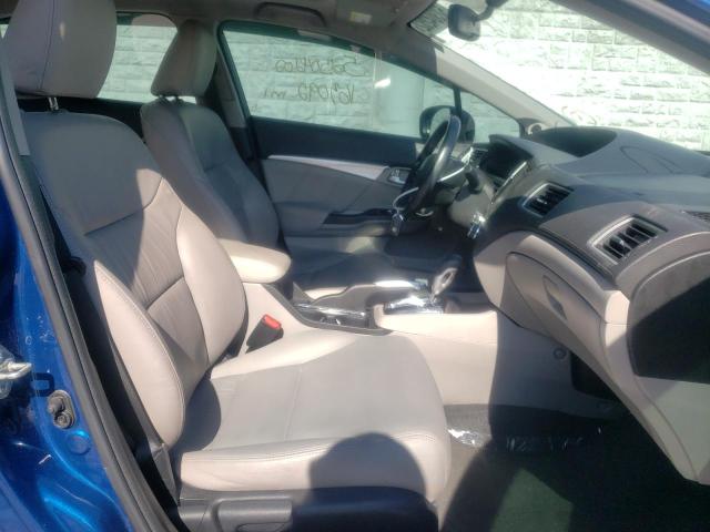Photo 5 from auction – 2015 HONDA CIVIC EXL with VIN 19XFB2F9XFE234670