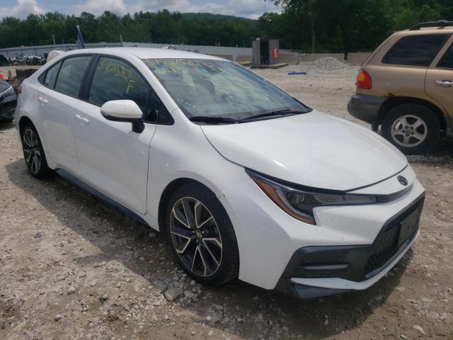 TOYOTA COROLLA SE 2020 with VIN 5YFS4RCE1LP038596 - Photo from auction