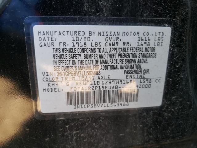 Photo 10 from auction – 2020 NISSAN KICKS with VIN 3N1CP5BV7LL563488