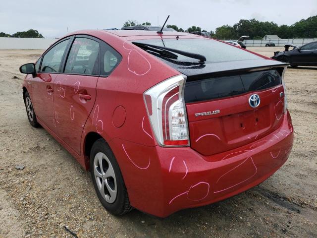 Photo 3 from auction – 2015 TOYOTA PRIUS with VIN JTDKN3DU3F1997992