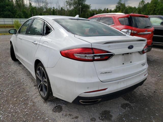 Photo 3 from auction – 2019 FORD FUSION TIT with VIN 3FA6P0D96KR222260