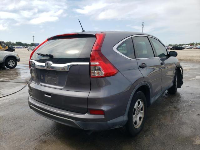 Photo 4 from auction – 2016 HONDA CR-V LX with VIN 2HKRM3H34GH509873